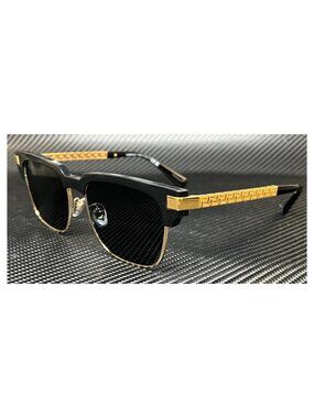 New Black Men Black Sunglasses 55-17-145